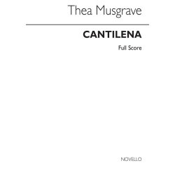 Thea Musgrave: Cantilena For Oboe Quartet (Score)
