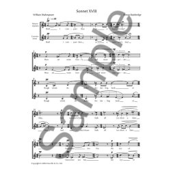 Simon Bainbridge: Sonnet XVIII (Mezzo-Soprano/Counter-Tenor)