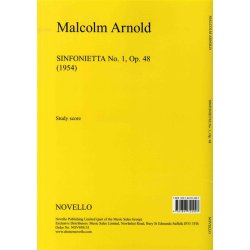 Malcolm Arnold: Sinfonietta No.1 Op.48