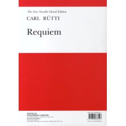 Carl R&uuml;tti: Requiem (Vocal Score)