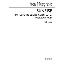 Thea Musgrave: Sunrise (Flute/Viola/Harp)