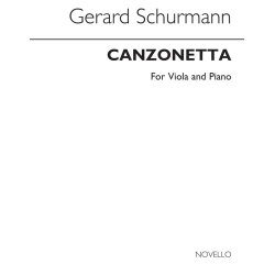 Gerard Schurmann: Canzonetta (Viola/Piano)