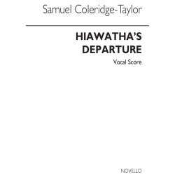 COLERIDGE TAYLOR HIAWATHA'S DEPARTURE-VS (SATB/PIANO)