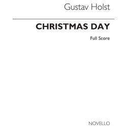 HOLST CHRISTMAS DAY-FULL SCORE ONLY