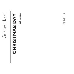 HOLST CHRISTMAS DAY SCORE/PARTS