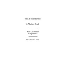 J. Michael Diack: Vocal Exercises- Studies For Singers