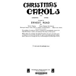 Read It Came Upon A Midnight Clear Satb