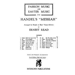 Handel, Gf Passion And Easter Music From Messiah (Read) Ssa