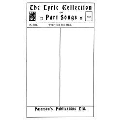 Hamish Maccunn: Weep Not For Her