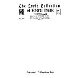 Handel In Praise Of Laughter Satb