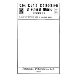 Arthur Collingwood: My Love Is Like A Red, Red Rose