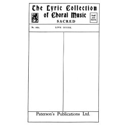 Mendelssohn Love Divine Unison