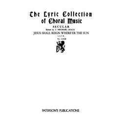 Eric Thiman: Jesus Shall Reign Where'er The Sun