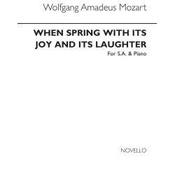 W.A. Mozart: When Spring With Its Joy