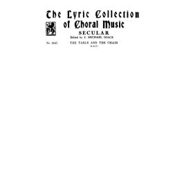 Hely-hutchinson Table And The Chair Ssa