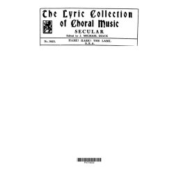 Schubert Hark! Hark! The Lark Ssa