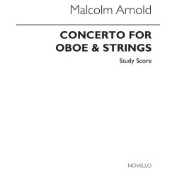 Malcolm Arnold: Concerto For Oboe And Strings Op.39 (Study Score)