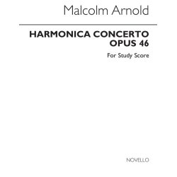 Malcolm Arnold: Concerto For Harmonica And Orchestra Op.46 (Score)