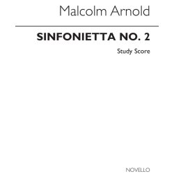 Malcolm Arnold: Sinfonietta No.2 Op.65 (Miniature Score)