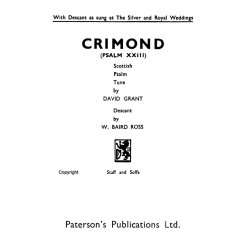 Grant The Lord Is My Shepherd Satb