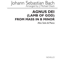 Johann Sebastian Bach: Agnus Dei (Lamb Of God) Alto/Piano (Eng/Lat) (Ed. Diack)