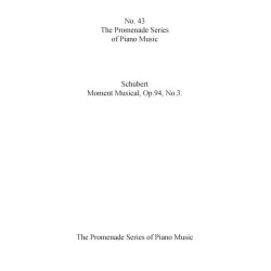 Schubert: Moment Musical, Op.94, No.3 (No.43)