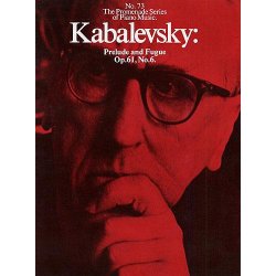 Dmitri Kabalevsky: Prelude and Fugue Op.61, No.6 (No.73)