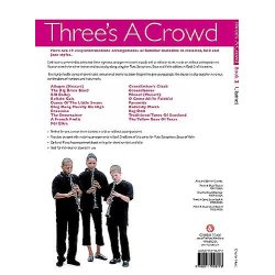 Three's A Crowd: Book 2 Clarinet