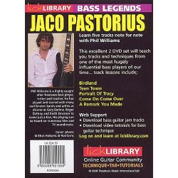 Lick Library: Learn To Play Jaco Pastorius