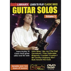Lick Library: Learn To Play Classic Rock Guitar Solos Volume 3