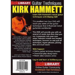 Lick Library: Kirk Hammett Guitar Techniques