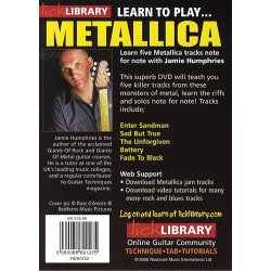 Lick Library: Learn To Play Metallica