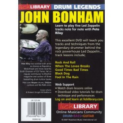Lick Library: Drum Legends - John Bonham Techniques (DVD)