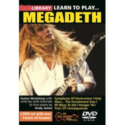 Lick Library: Learn To Play Megadeth (2 DVDs)