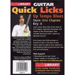 Lick Library: Quick Licks For Guitar - Eric Clapton Up Tempo Blues (DVD)