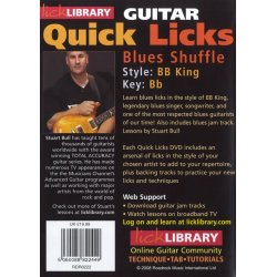Lick Library: Quick Licks - BB King Up Tempo Blues Shuffle