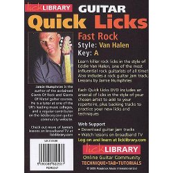 Lick Library: Quick Licks - Van Halen Fast Rock (DVD)