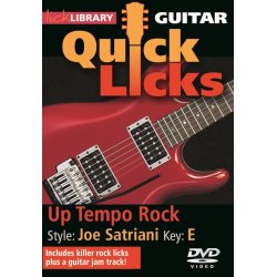 Lick Library: Quick Licks - Joe Satriani Up-Tempo Rock