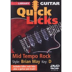 Lick Library: Quick Licks For Guitar Brian May Mid Tempo Rock (DVD)