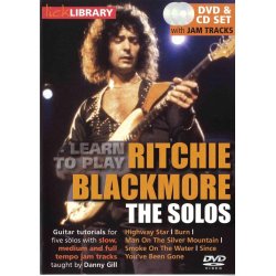 Lick Library: Learn To Play Ritchie Blackmore - The Solos