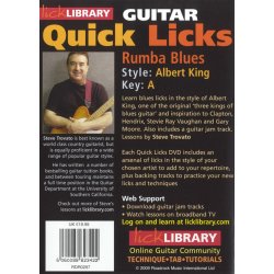 Lick Library: Quick Licks - Albert King Style Rumba Blues
