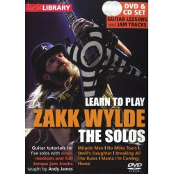 Lick Library: Learn To Play Zakk Wylde - The Solos