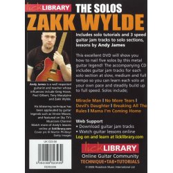 Lick Library: Learn To Play Zakk Wylde - The Solos