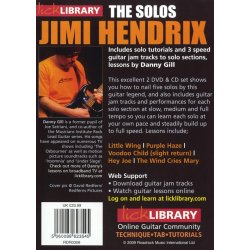 Lick Library: Learn To Play Jimi Hendrix - The Solos