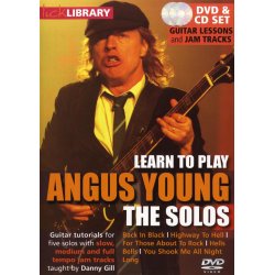 Lick Library: Learn To Play Angus Young - The Solos