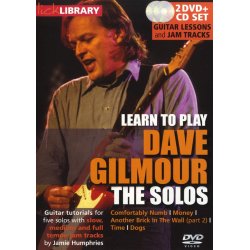 Lick Library: Learn To Play Dave Gilmour - The Solos