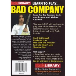 Lick Library: Learn To Play Bad Company