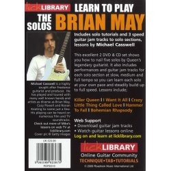 Lick Library: Learn To Play Brian May - The Solos