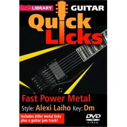 Lick Library: Alexi Laiho Quick Licks - Fast Power Metal