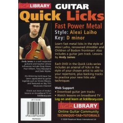 Lick Library: Alexi Laiho Quick Licks - Fast Power Metal